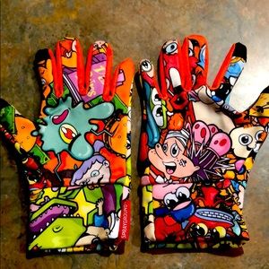 90’s cartoon Sprayground Gloves w/ E-fingers